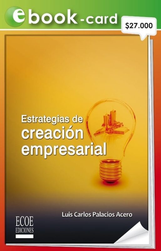 Estrategias De Creación Empresarial (E-Book)