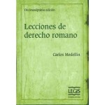 Lecciones De Derecho Romano 17va Edición - Legis