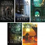 Saga Canción De Hielo Y Fuego Colección Juego De Tronos 5 Tomos - Plaza & Janes