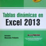 Tablas Dinámicas En Excel 2013 - Alfaomega