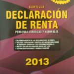 Cartilla Declaración De Renta 2013 - Nueva Legislación