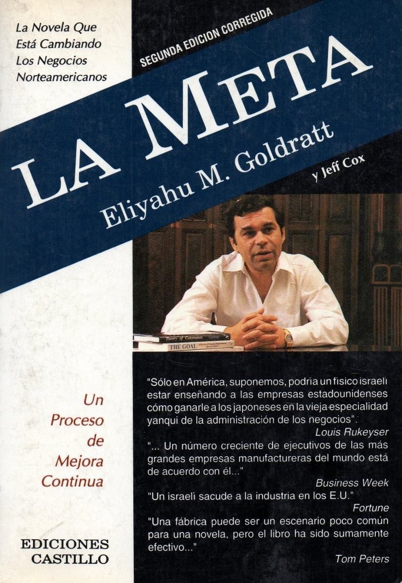 ratón Acción de gracias temperatura La Meta / Eliyahu M. Goldratt / Ediciones Del Castillo – Libreria Pensar