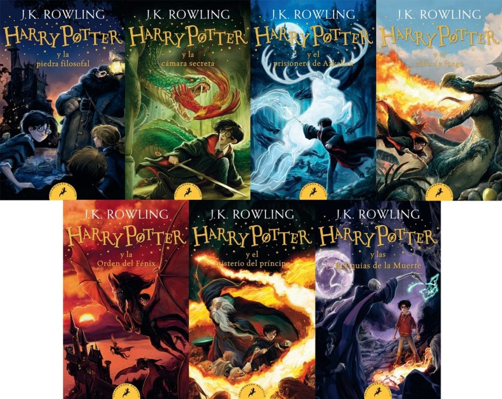 Saga Harry Potter 7 Tomos Tapa Blanda – Rowling -Salamandra – Libreria
